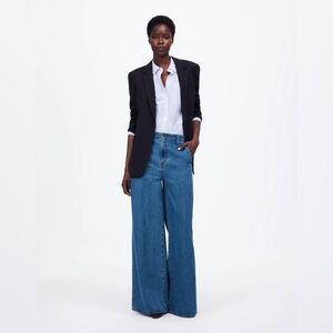 Madewell Wide Sweep Denim Trousers